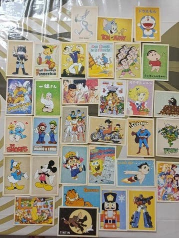 Frankrijk - Postkaarten in retro/vintage-stijl Mix van, Verzamelen, Gelopen