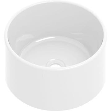 Basic Line Opbouw Waskom - 39x39x15 cm - Rond - Porselein -, Doe-het-zelf en Verbouw, Ophalen of Verzenden, Nieuw