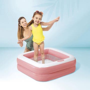 Intex Babybadje 85x85x23 cm Assorti + Reparatiesetje, Ophalen of Verzenden, Nieuw