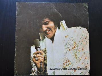 Elvis origineel souvenir folio concert edition (70s), Ophalen of Verzenden, Gebruikt, Boek, Tijdschrift of Artikel