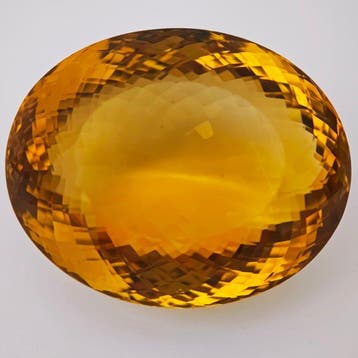 Zonder minimumprijs Citrien - 137.87 ct - Antwerp Laboratory, Sieraden, Tassen en Uiterlijk, Nieuw