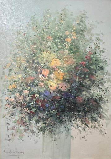 Rob de Haan (1943) - Bloemstilleven