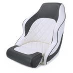 Bootstoel Sport Flip-Up Wit-Antraciet, Watersport en Boten, Ophalen of Verzenden, Nieuw