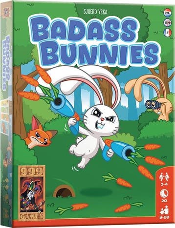 Badass Bunnies Kaartspel, Ophalen of Verzenden, Nieuw