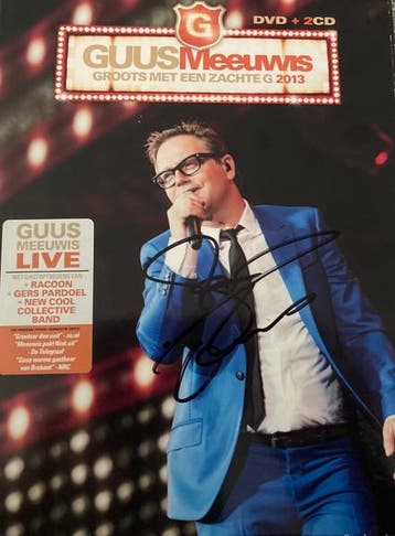 dvd - Guus Meeuwis (NOT SIGNED) - Groots Met Een Zachte G..., Verzenden, Zo goed als nieuw