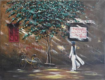 Nguyen Robert (1958) - Ombres de Hanoi 60 80 cm