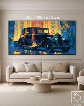 Iconica - The Majestic Rolls - unique 1/1 XXL (100 x 200 cm)