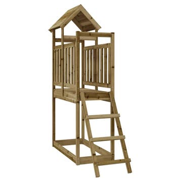 vidaXL Speelhuis 53x110x214 cm geïmpregneerd grenenhout, Verzenden, Nieuw