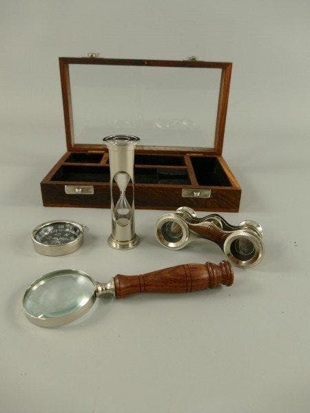Telescoop - Vergrootglas set reproduction - 2000-2010 -, Antiek en Kunst, Kunst | Designobjecten