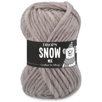 DROPS Snow / Eskimo Mix - 47 lichtbeige - Wol Garen, Ophalen of Verzenden, Nieuw
