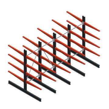 Aanbieding: Voordeelrij medium draagarmstelling dubbelzijdig