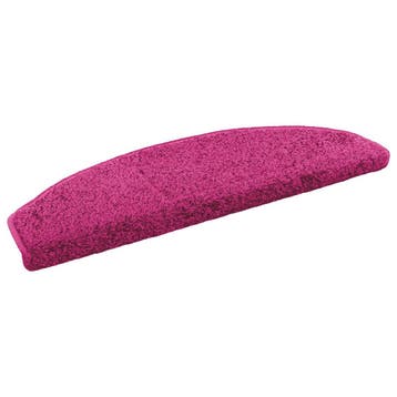vidaXL Zelfklevende Trapmatten 15 st 80 x 24,5 x 3,5 cm Roze, Verzenden, Nieuw