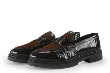 Manfield Loafers in maat 41 Bruin, Bruin, Verzenden, Overige typen, Zo goed als nieuw