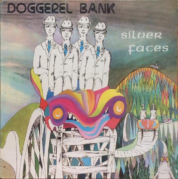 LP gebruikt - Doggerel Bank - Silver Faces, Verzenden, Zo goed als nieuw, Overige formaten