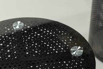 Eettafel  Mille  Zwart  Glas  Jörn, Verzenden, Nieuw