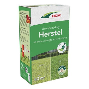 Gazonvoeding herstel | DCM | 40 m² (1.5 kg, MINIGRAN®), Verzenden, Nieuw