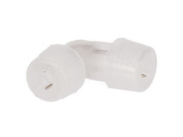 L-connector voor 9 meter LED slang - Transparant, Ophalen of Verzenden, Nieuw