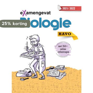 eXamengevat - Biologie HAVO - eXamengevat 9789083147505, Boeken, Schoolboeken, Verzenden, Gelezen, EXamengevat