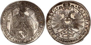 Duitsland, Würzburg, bisdom. Julius Echter von Mespelbrunn.