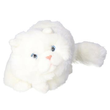 Pluche Perzische Colourpoint kattenknuffel - creme - 30 cm, Verzenden, Nieuw