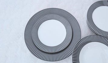 Bitossi - Tafelservies voor 6 (12) - De tafel aankleden -