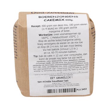 Molen de Hoop Boerenjongenscakemix 400gr, Verzenden, Nieuw