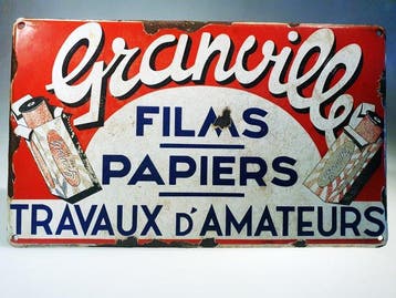 Granville Film et Papiers Emaille Bord - TP Bruxelles -