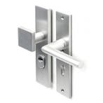 Veiligheidsbeslag met duwer | Intersteel | 72 mm, Verzenden, Nieuw