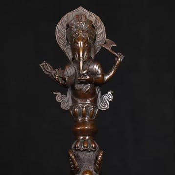 Bronzen vajra van Ganesha - Koper - Eind 20e eeuw