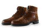 Nelson Veterboots in maat 40 Cognac, Kleding | Heren, Schoenen, Overige kleuren, Verzenden, Boots, Zo goed als nieuw