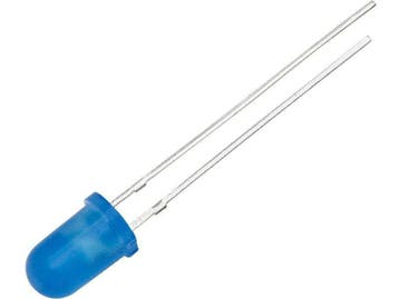 LED Diode 5mm - Blauw 50 stuks, Ophalen of Verzenden, Nieuw