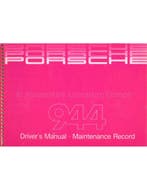 1985 PORSCHE 944 INSTRUCTIEBOEKJE | SERVICEBOEKJE ENGELS, Auto diversen, Handleidingen en Instructieboekjes