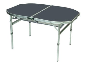 2dekans | Bo-Camp Tafel - Camping - 120x80 cm - Antraciet, Ophalen of Verzenden, Gebruikt