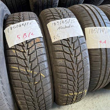 2 x Matador 175-65-15 Winterbanden 7,5mm, Gebruikt, 15 inch, 175 mm, Band(en)