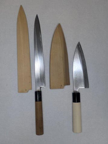 Keukenmes - Staal, Hout - Japan - Professionele,