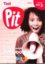 Pit Antwoorden Taal Maat blok 3 groep 7, Boeken, Verzenden, Nieuw