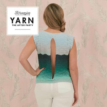 Haakpatroon Damestop Flowing Waves Top met open rug van Sc, Ophalen of Verzenden, Nieuw