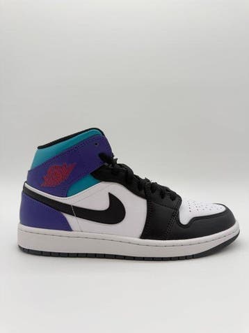 Nike - Jordan 1 Mid Court Purple Tropical Twist - Sneakers -, Nieuw