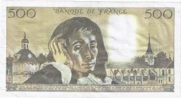 France Frankreich Pick 156 500 Francs Pascal 07/06/1979 U..., Verzenden