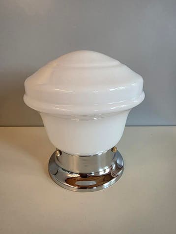 Art deco plafondlamp. Vintage retro stijl., Ophalen of Verzenden