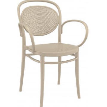 (MDK-107758) Siesta Marcel XL stoel taupe (ACTIE), Ophalen of Verzenden, Nieuw