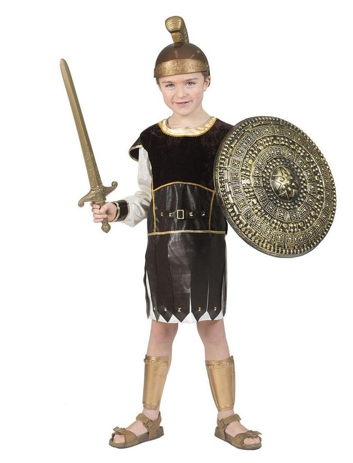 Romeinse Soldaat Kostuum Jongen, Kleding | Heren, Carnavalskleding en Feestkleding, Nieuw, Ophalen of Verzenden
