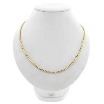 Gouden Cardano schakelcollier (Ketting), Ophalen of Verzenden, Gebruikt, Goud, Goud