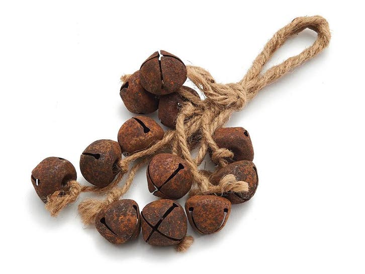 Kranshanger roest belletjes 21 cm, Hobby en Vrije tijd, Knutselen, Nieuw, Ophalen of Verzenden
