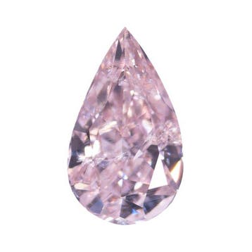 1 pcs Diamant (Natuurlijk gekleurd) - 0.39 ct - Peer - Fancy, Sieraden, Tassen en Uiterlijk, Edelstenen, Nieuw