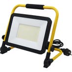 LED Bouwlamp met Stekker + Statief - Brinton - 100 Watt 9500, Ophalen of Verzenden, Nieuw, Lamp met armatuur, Met statief