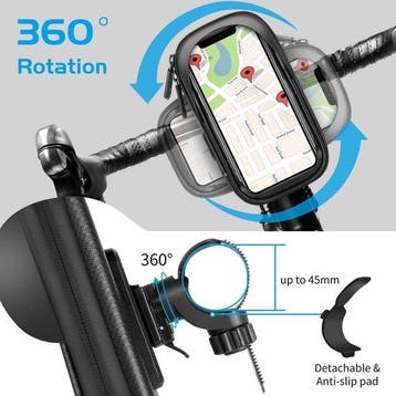 Telefoonhouder fiets – Waterdicht Stuurtas – Universeel, Ophalen of Verzenden, Nieuw