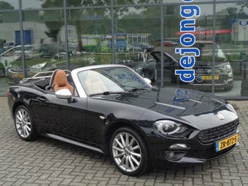 Fiat 124 Spider 1.4 16v Multiair Leer Clima Bose 1e eig. NL!, Auto's, Dealer onderhouden, Achterwielaandrijving, Traction-control