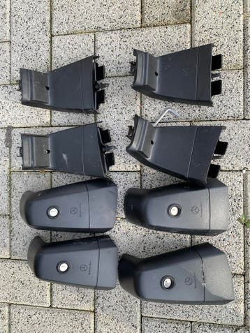 Mercedes W221 S400 HYBRID dakdrager set steunen, Gebruikt, Mercedes-Benz