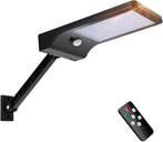 Solar straatverlichting - Straatlamp - LED - Zwart - Aigosta, Tuin en Terras, Verzenden, Zo goed als nieuw